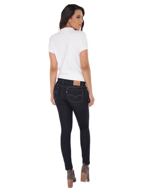 Jeans super skinny Levi's corte cadera para mujer en SB
