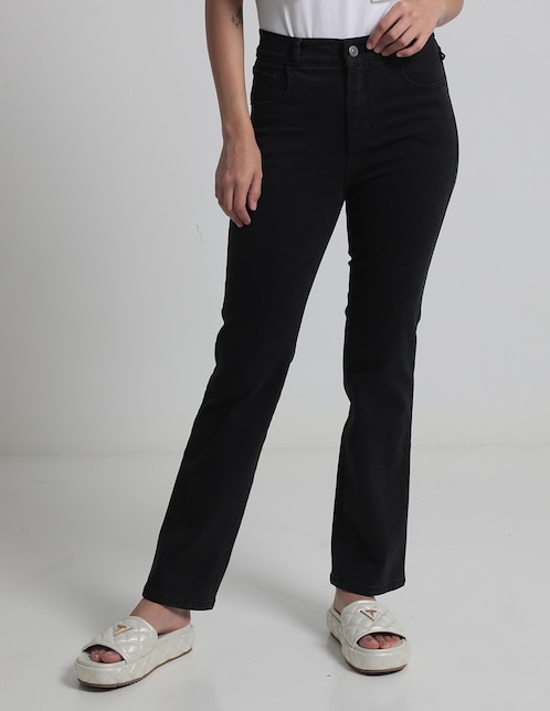Jeans straight Oh Pomp para mujer