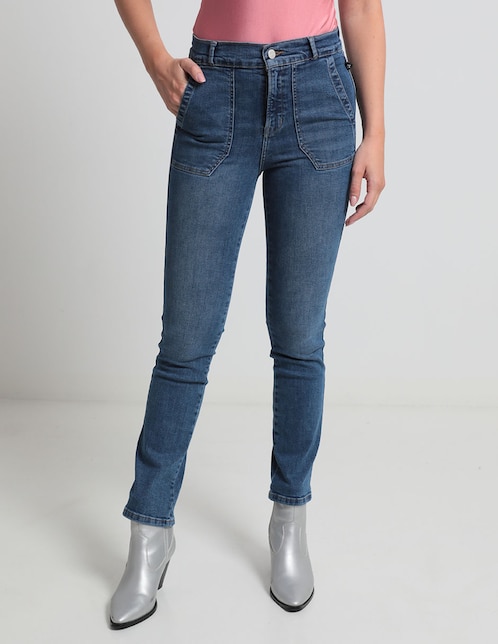 Jeans slim para mujer 1