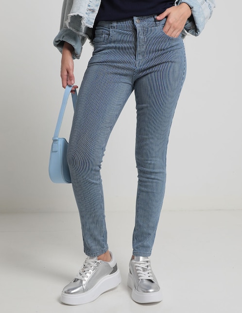 Jeans skinny para mujer 1