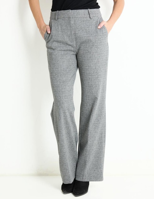 Pantalón de vestir straight para mujer 1