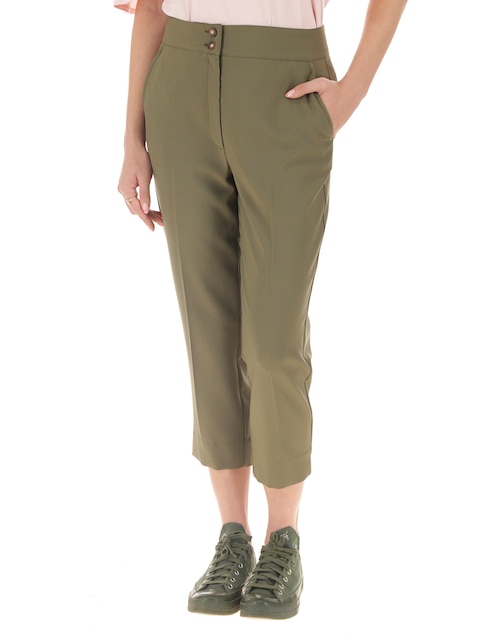 Pantalón de vestir straight para mujer
