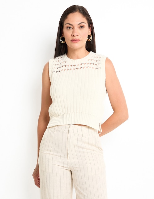 Blusa sin manga para mujer 1