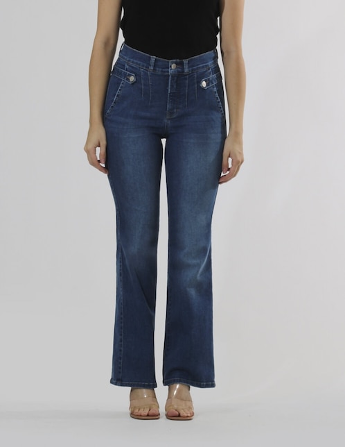 Jeans flare para mujer 1