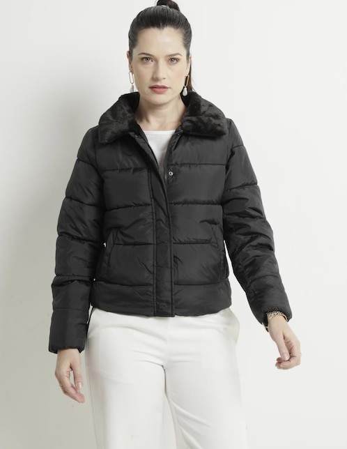 Chamarra acolchada Jean Parell para mujer