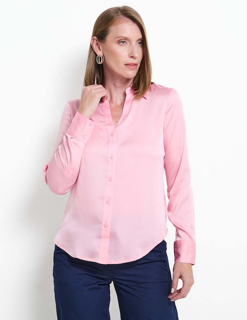 Blusa manga larga para mujer 1
