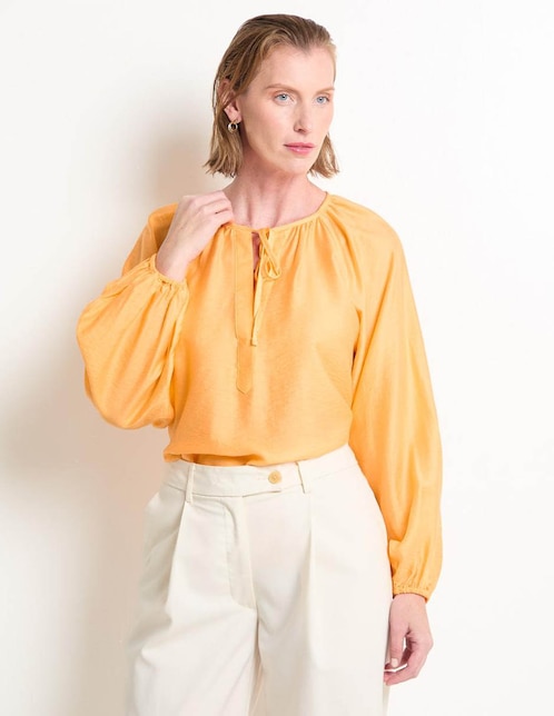 Blusa manga larga para mujer 1