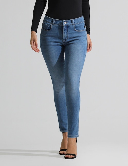 Jeans skinny para mujer 1