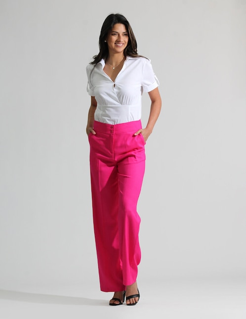 Pantalón de vestir ! regular para mujer 1