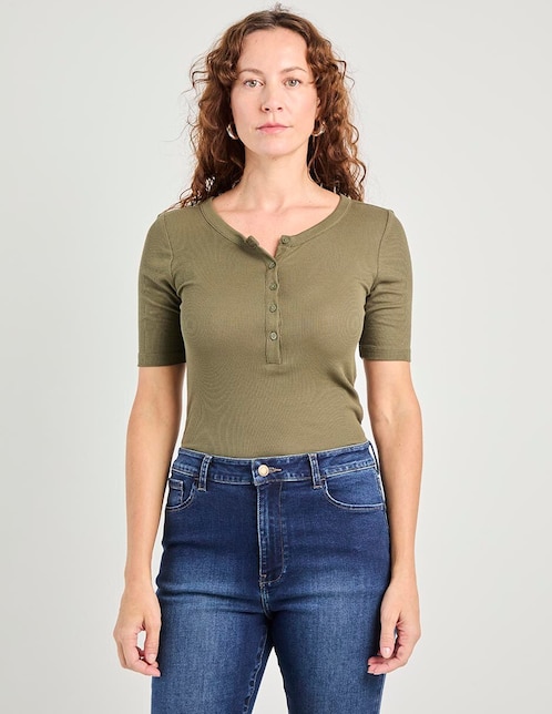 Blusa manga corta para mujer 1