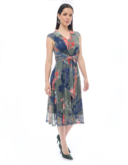 Vestido midi formal Alexis para mujer
