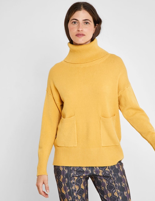Suéter cuello tortuga para mujer 1