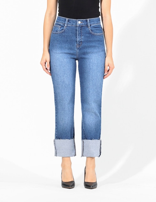 Jeans wide leg para mujer 1