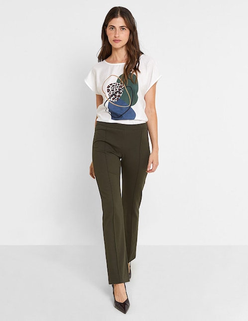 Pantalón Valeria By Trucco straight para mujer