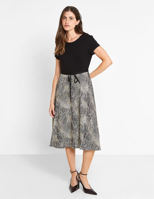 Vestido midi casual para mujer 1