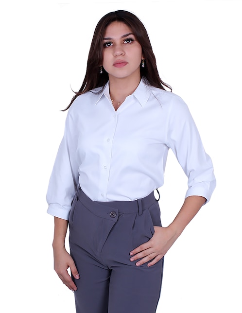 Blusa manga 3/4 para mujer