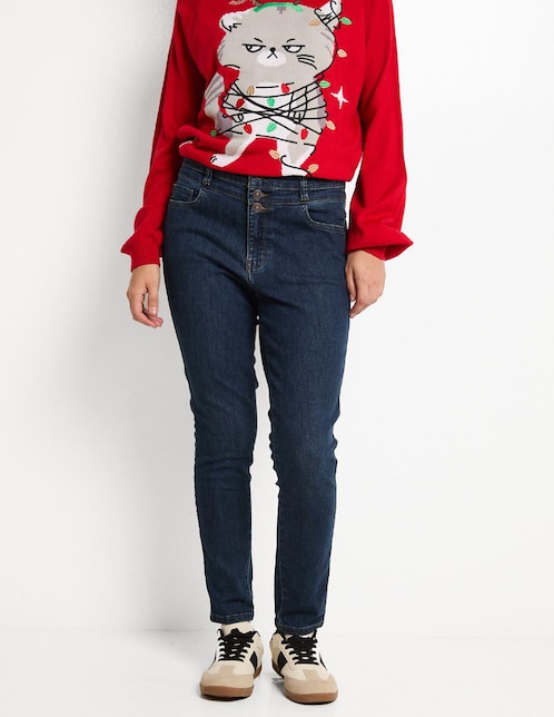 Jeans skinny para mujer 1