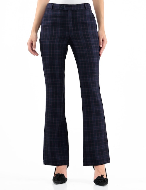 Pantalón flare regular para mujer 1