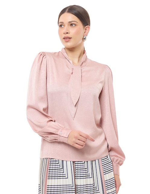 Blusa manga larga para mujer