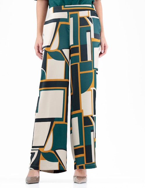 Pantalón relaxed relajado para mujer 1
