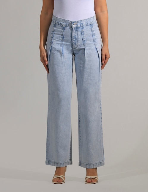 Jeans straight para mujer