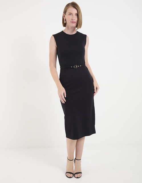 Vestido midi formal Liz&co by Liz Claiborne para mujer