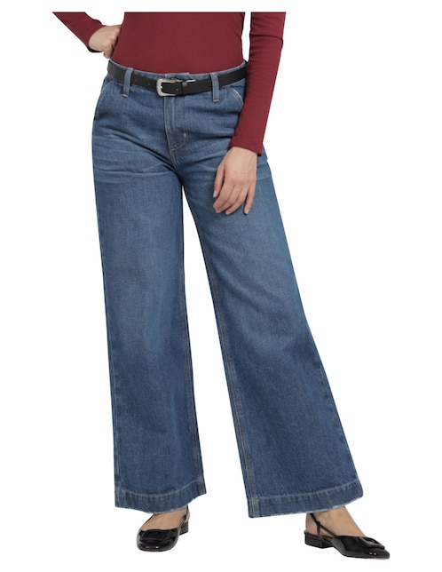 Jeans relaxed wide leg 112360472 para mujer 1