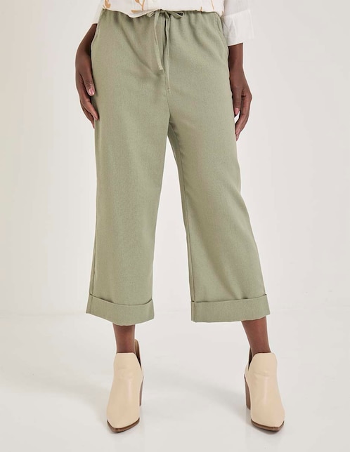 Pantalón relaxed regular para mujer