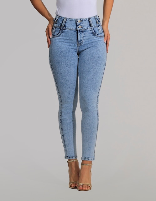 Jeans skinny Oh Pomp para mujer