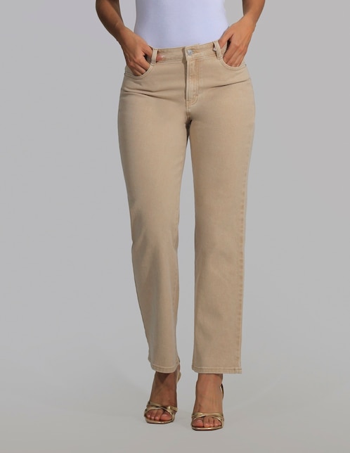 Pantalón Oh Pomp straight para mujer