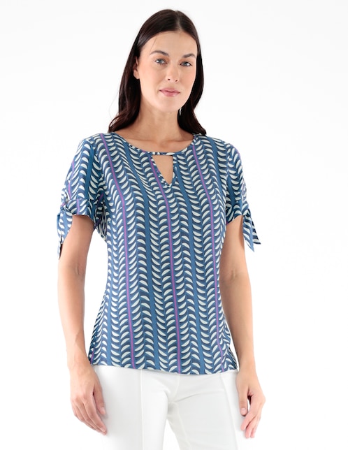 Blusa manga corta para mujer 1