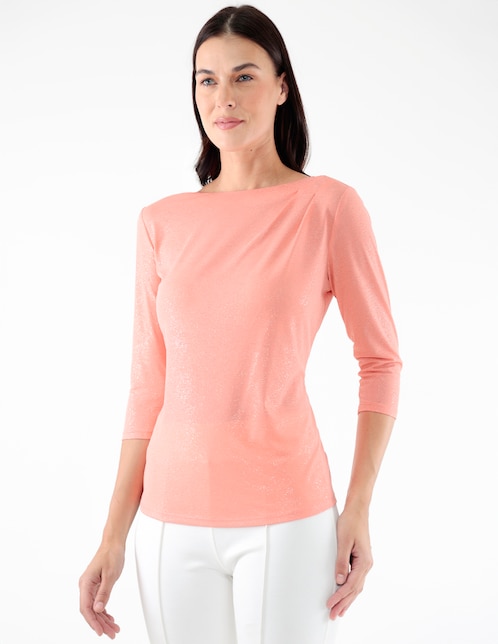 Blusa manga 3/4 para mujer
