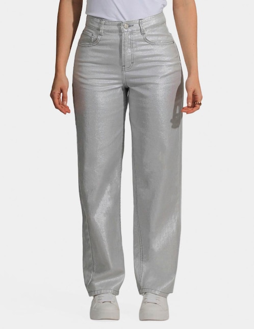 Pantalón carpenter Oh Pomp straight para mujer