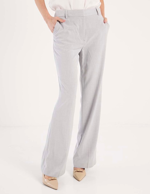 Pantalón acampanado amplio para mujer 1