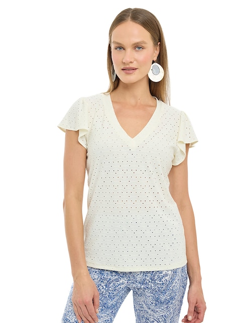 Blusa manga corta para mujer 1