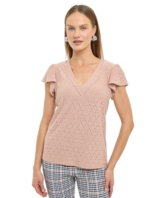 Blusa manga corta para mujer 1