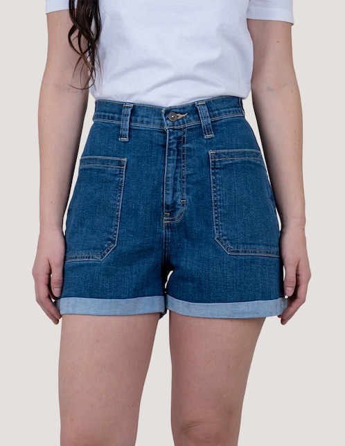 Short Lee de mezclilla para mujer
