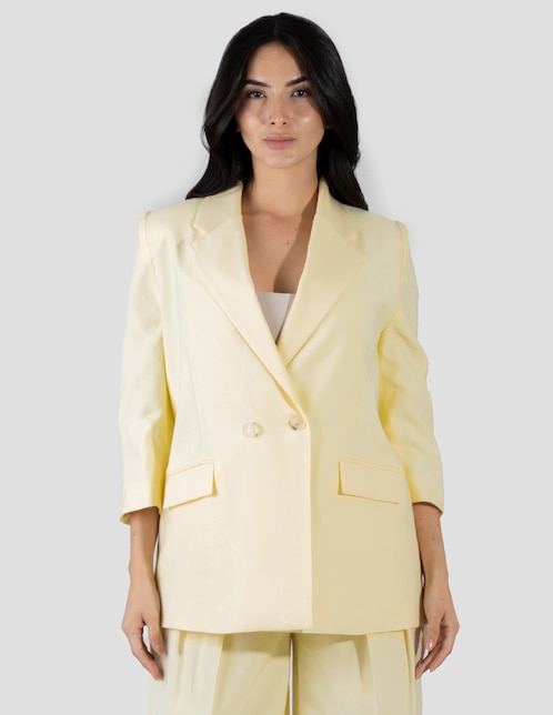 Saco casual Bliss by Oh Pomp para mujer