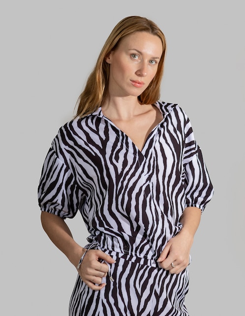 Blusa manga 3/4 para mujer 1