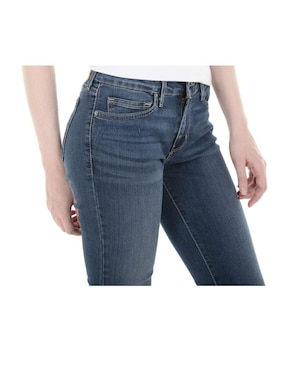 Jeans skinny Levi´s lavado 711 obscuro corte cadera para mujer