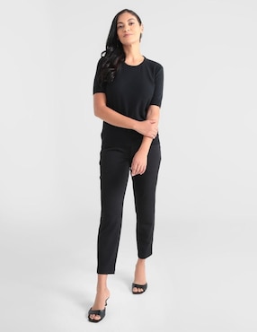Blusa Pierre Cardin manga corta para mujer