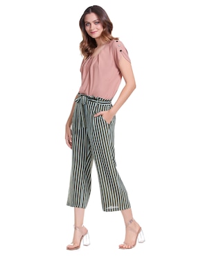 Pantalón Pierre Cardin straight para mujer