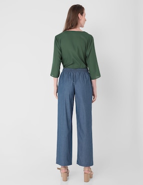 Pantalón Pierre Cardin straight para mujer