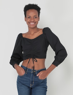 Blusa Levi's manga larga para mujer