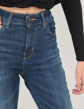 Jeans skinny Levi's 721 corte cintura alta para mujer