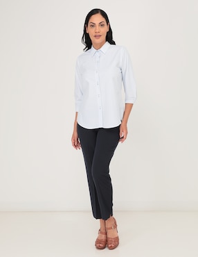 Blusa Parllieni manga 3/4 para mujer
