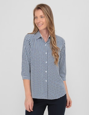 Blusa Parllieni manga 3/4 para mujer