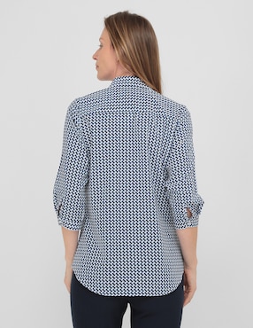 Blusa Parllieni manga 3/4 para mujer