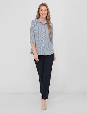 Blusa Parllieni manga 3/4 para mujer