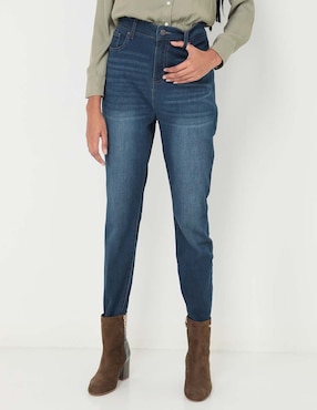 Jeans Skinny GUESS Corte Cintura Alta Para Mujer